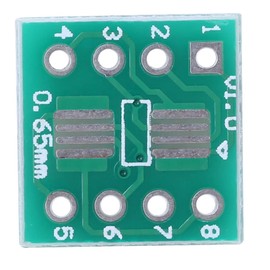 100Pcs Adapter Board SOP8 SSOP8 TSSOP8 to DIP8, SOP8 Interposer Board, Converter Module Easy to Use Multiple Models Durable Performance, Breadboard for Laboratory DIY Industry Use