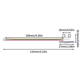FYSETC 3D Printer Accessories for Kobra 3 Max Replacement Strain Gauge Sensor Auto Bed Level Hotend Mounting Block Sensor for K3M FDM Printing Project Repairing Not for K3 K3C