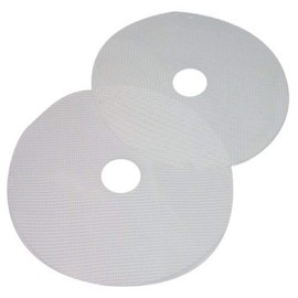 Nesco MS-2-6 Clean-a-Screen for Dehydrators FD-1010/FD-1018P/FD-1020, Large, Set of 2, White