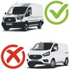 Ford Transit Van Waterproof Tailored Heavy Duty Seat Covers Set