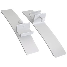 Infrared Heating Plate, Infrared Heating Plate, IR Heating Plate, Wall Heating, Infrared Heating Panel, 100 210 400 Watt, Wall Mounting Material Feet (1 Pair of Feet (without Plate))