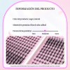 Kit de Extensiones de Pestañas Fairy Naturales con Pegamento y