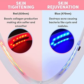 Efforest V-Line Face Massager | Dispositivo de Belleza Facial | Dispositivo de Tonificación Facial de Microsculpt | Reductor de Papada | Jawline Master