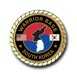 Warrior Base South Korea Cold War Veteran Challenge Coin