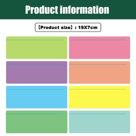 8 Dyslexia, Coloured Reading Overlays and Protective Case - Enhance Reading Comfort and Speed with Tinted Guided Strips - Ideal for Dyslexia, ADHD, Irlen Syndrome, and Visual Stress