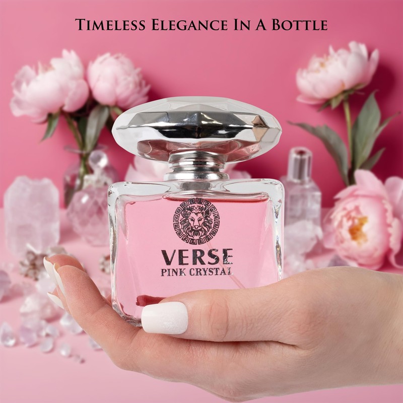 Verse Pink Crystal Eau De Parfum for Woman - Top