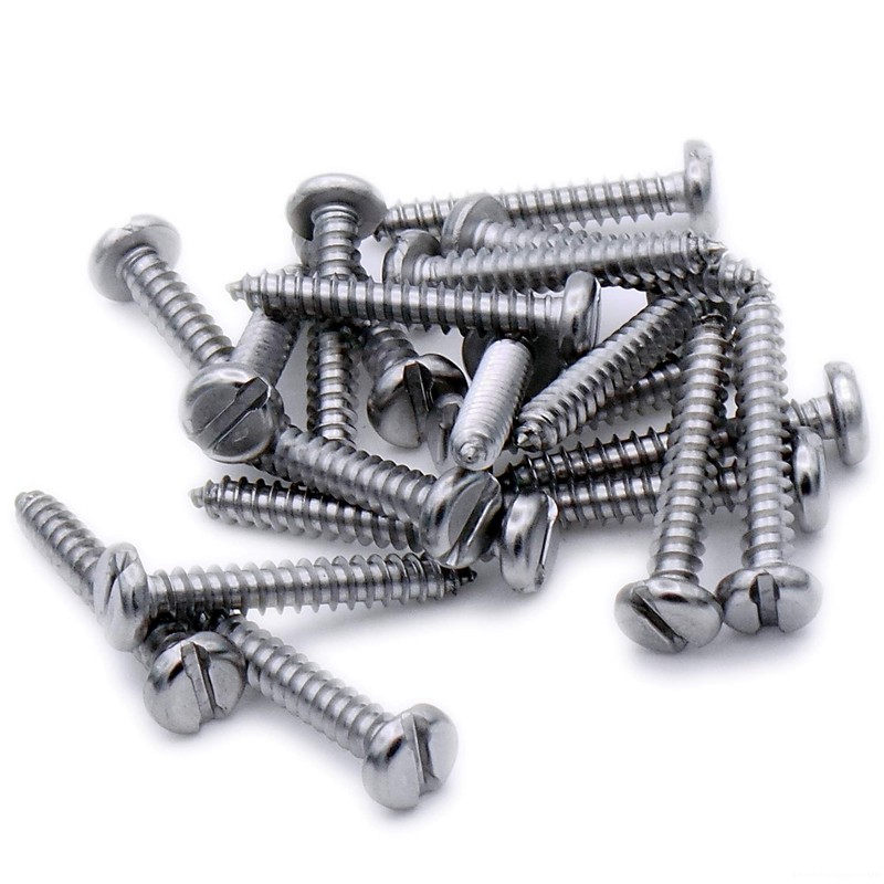 No.14 x 1 (6.3mm x 25mm) Slot Pan Self-Tapping Screw
