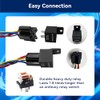FASTSTORM FASTSTORM Electric Fan Relay Kit 60 AMP Waterproof Relay