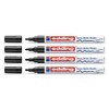 Edding Paint Marker Black Ball Tip 1-2 mm 14 Colours Waterproof Gloss Effect Bullet Tip Marker Pen