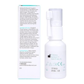 Holland & Barrett Cough Throat Spray 20ml