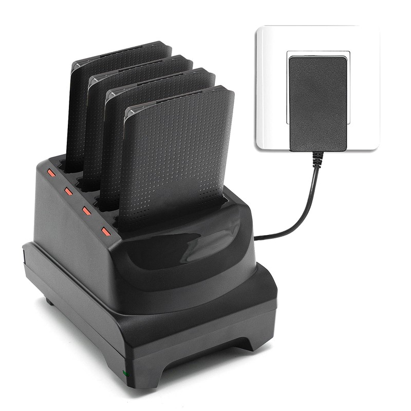 4-Slot Battery Charging Cradle Kit for Zebra TC53 TC58 TC73