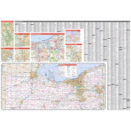 Rand McNally Easy to Read: Ohio State Map