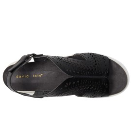 David Tate Women's Moda Flat Sandal, Black, 5.5