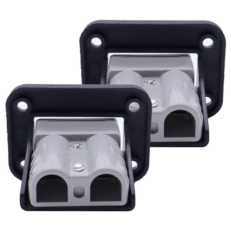 HISports 2 Pieces 50A Plug Flush Mounted Anderson Charger Plug