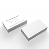 ITZAMNA your next Appointment Card Minimalist design 100 white