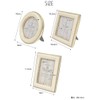 Tokyo Kankan Antique Mini Photo Frame Vertical Wall Hanging Round
