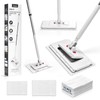 2-in-1 Dual Size Hands Free Flat Mop, Snap Grip Mini