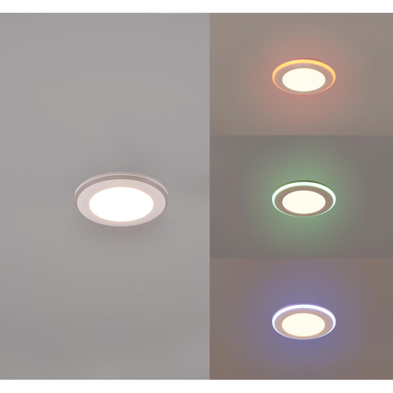 Trio Leuchten Argus 653610131 LED Recessed Light Plastic Matte White