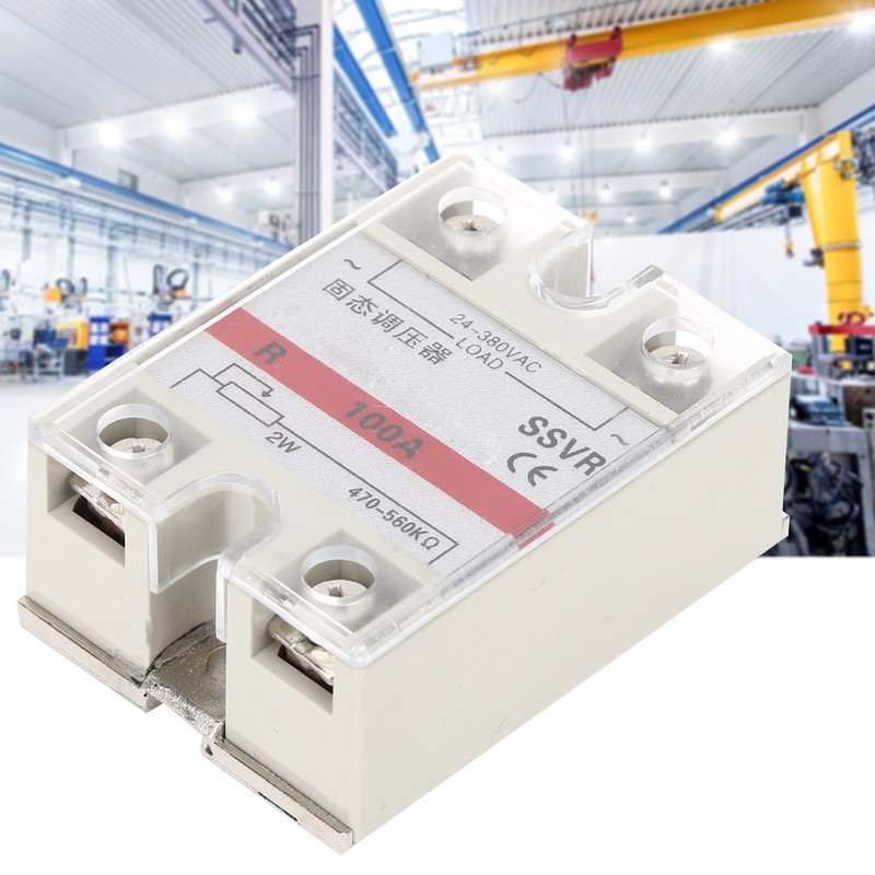 Solid-State Voltage Regulator Single Phase Relay Module Low Frequency SSVR-100