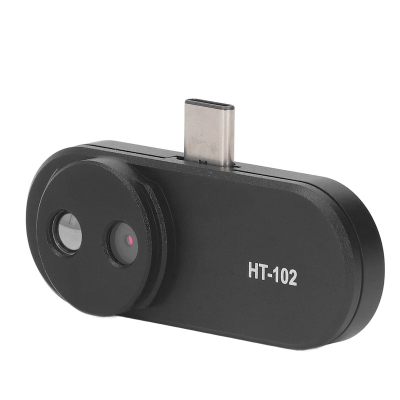 Thermal Imaging Camera Black ABS Mobile Phone Thermal Imager with