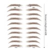 Yesallwas 2 Sheet 20 Pairs Eyebrow Tattoo Brown tattoo brow