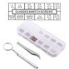 Alvinlite Sunglasses Repair Kit, Small Stainless Steel Screws Nuts Assortment