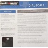 헬스 O 미터 다이얼 눈금 블랙 Health O Meter Dial