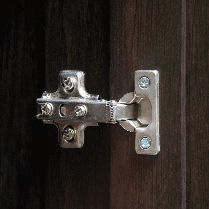 Sauder Miscellaneous Storage Storage Cabinet/ Pantry cabinets, Cinnamon Cherry finish