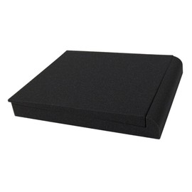 Abaodam Speaker Sponge Pad Loudspeaker Shock-absorption Pad High Density Black