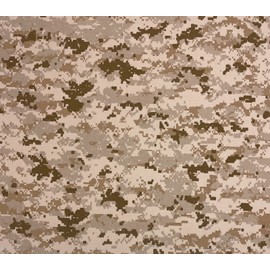 Military Fabrics MARPAT DESERT 6oz MARINE USMC LOGO APPAREL NOMEX FR FABRIC BY 1/2(0.5) YARD 64"W