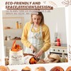 Bulyoou 4 Pcs Beeswax Bread Bags for Sourdough Reusable Cotton