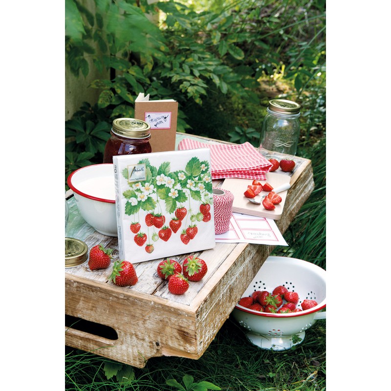 Ambiente Serviettes Lunch 33 x 33 cm Party Summer Fruits