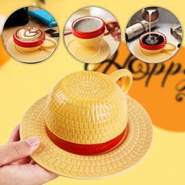Tazas de café de cerámica de anime de una pieza,Taza de Café de Una Pieza con Diseño de Anime de Luffy,aza de café de una pieza con diseño de anime, para Amantes del Anime,Navidad,cumpleaños o adornos