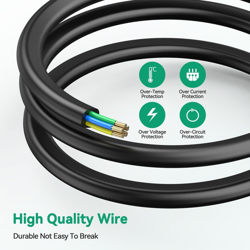 FITE ON AC Power Cord Compatible with YOSUDA Under Desk