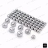 HTTMT MT247-020- 63pcs Chrome Caps Cover Kit Compatible with 04-15