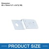 A ABSOPRO Car Relay Bracket 5mm Hole Automotive Relay Bracket
