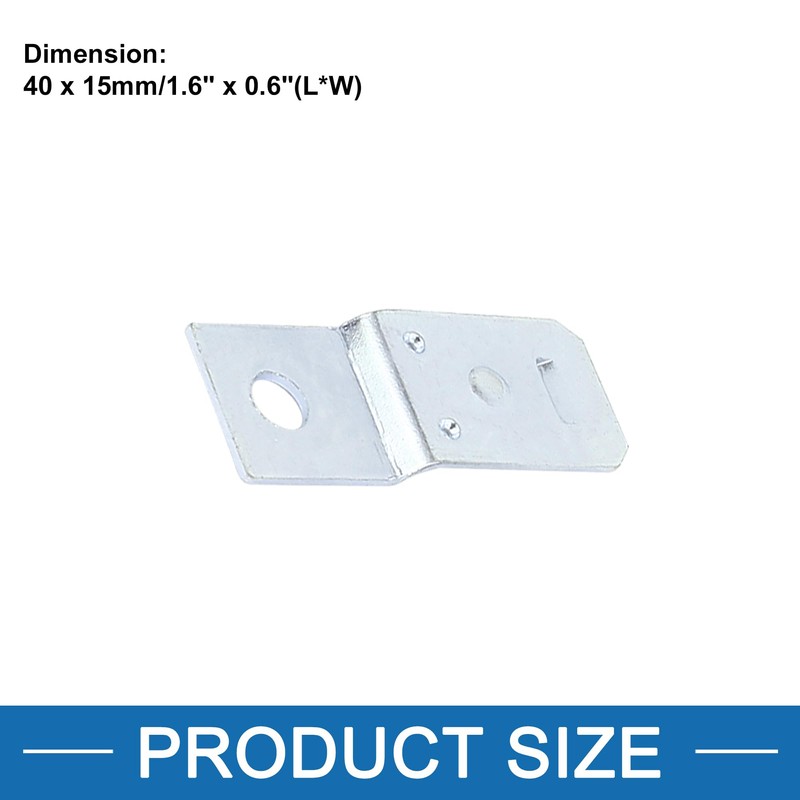 A ABSOPRO Car Relay Bracket 5mm Hole Automotive Relay Bracket