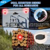 KDM Magnetic Wireless LED Trailer Light kit,Rechargeable Towing Tail Light