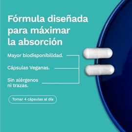 Nutravia Glicinato de Magnesio 400 mg - Vitaminas Diarios para Mujer y Hombre - Magnesium Glycinate Alta Biodisponibilidad con Extracto de Salvado de 