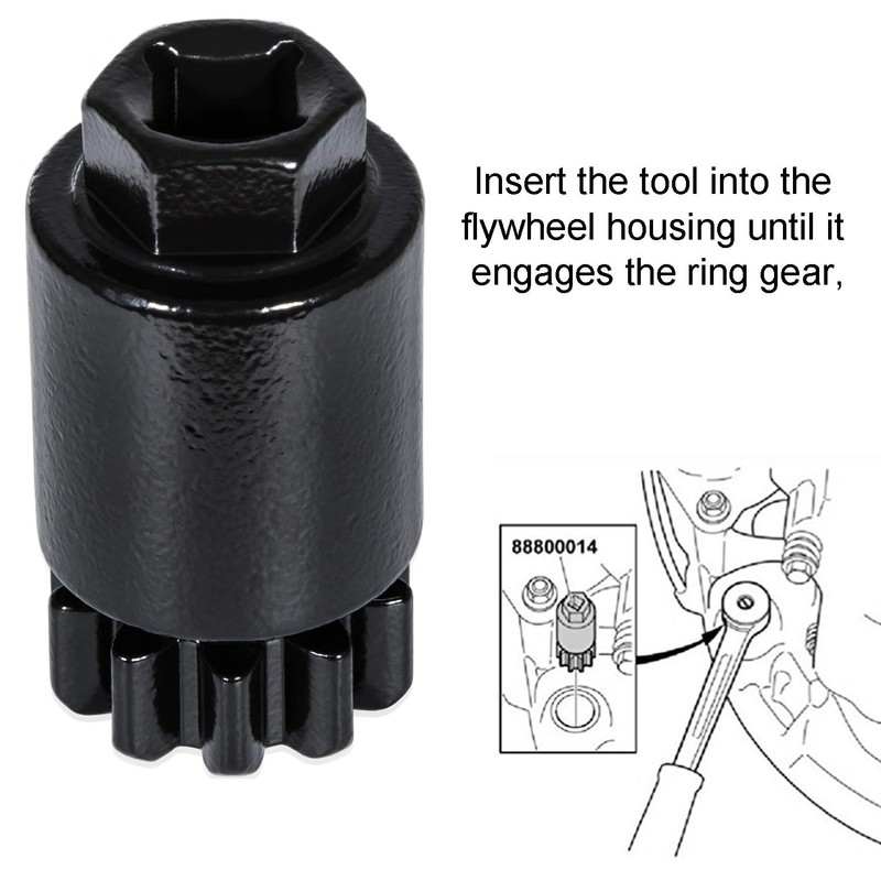 Flywheel Turning Flywheel Barring Tool 88800014 88840317 for Volvo &