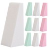 IWOWHERO 30pcs Triangle Trapezoid Shape Makeup Pads Dry Wet Suitable