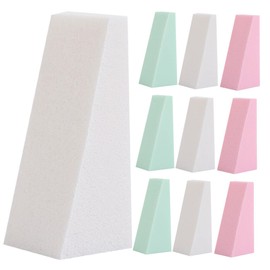 IWOWHERO 30pcs Triangle Trapezoid Shape Makeup Pads Dry Wet Suitable for Foundation