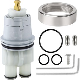 RP19804 RP46074 Shower Cartridge Replacement for Delta 1300/1400 Series 13/14 Series, Compatible with Delta Monitor MultiChoice Rough-in Valve, Include RP22734 (RP46074+Bonnet Nut)