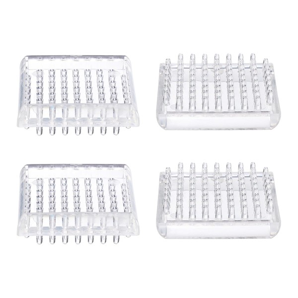 PATIKIL Square Spike Carpet Protector, 4 Pcs Plastic Furniture Caster