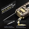All-in-one Butane Torch Lighter with Cutter, Punch, Holder, Draw Enhancer