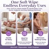 Disposable Dry Wipes, 100 Pack – Ultra Soft Non-Moistened Cleansing
