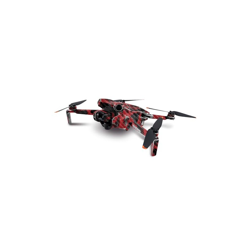 MightySkins Carbon Fiber Skin Compatible with DJI Mini 4 Pro