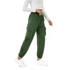 COPYLEAF Womens Parachute Cargo Pants with Pockets Quick Dry Hiking