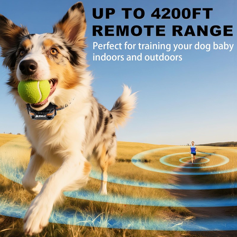 Dog Shock Collar - 4200FT Dog Training Collar with Remote