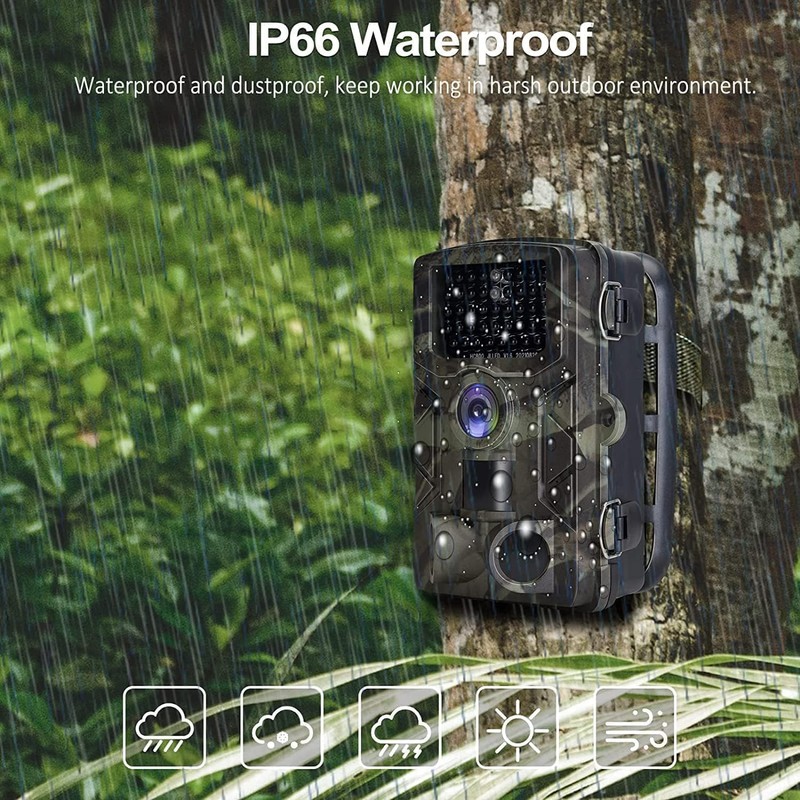 VanBangTec Wildlife Camera, 50MP 4K Trail Camera with Night Vision
